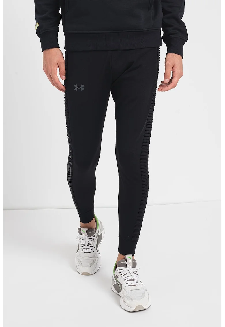 Pantaloni elastici pentru fitness IntellinKit Pant, Negru