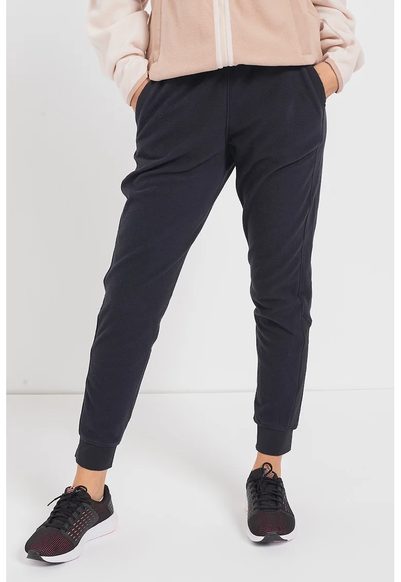 Pantaloni sport cu snururi, pentru antrenament, Negru