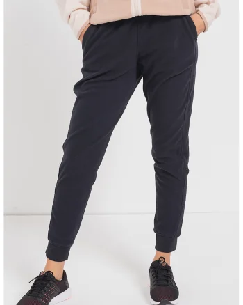 Pantaloni sport cu snururi, pentru antrenament, Negru
