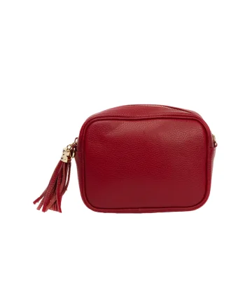 Poseta dama, piele,  Little secret, bordo