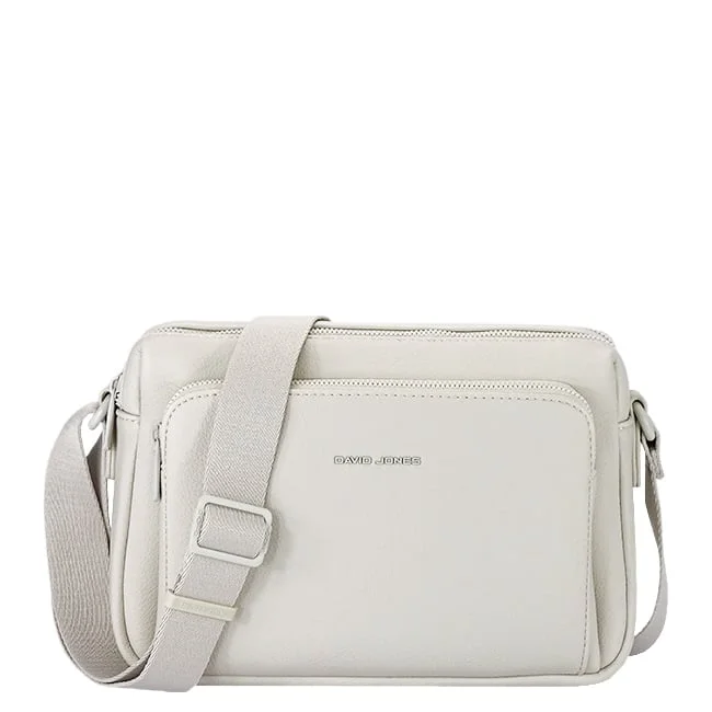 Geanta de dama crem David Jones CM7429-2 13