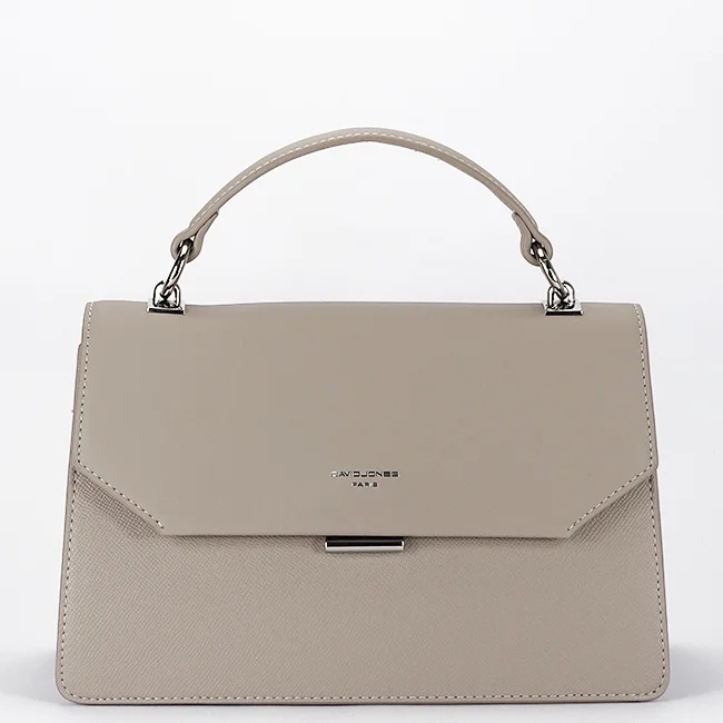 Geanta bej de dama David Jones CM8264 12