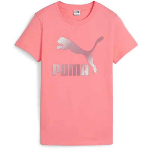 Tricou femei Puma Classics Shiny Logo Tee S 62559726