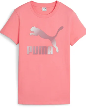 Tricou femei Puma Classics Shiny Logo Tee S 62559726