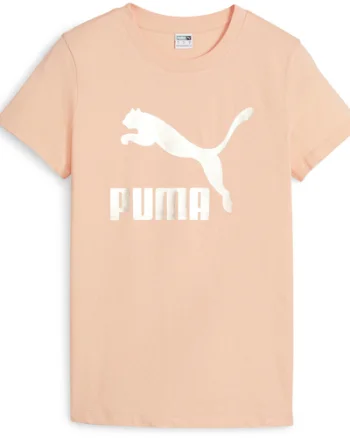 Tricou femei Puma Classics Shiny Logo Tee S 62559745