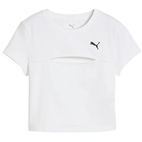 Tricou copii Puma Wardrobe Ess Cut-out Baby Tee 63116402