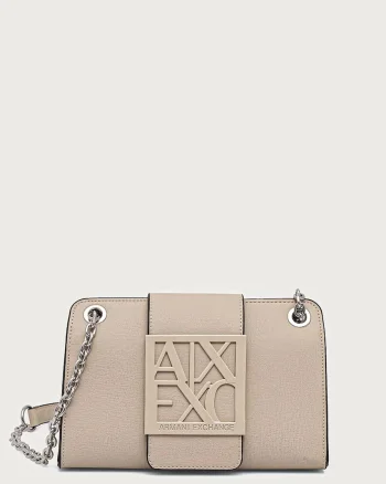Armani Exchange geantă poștaș pentru femei cu imitație de piele