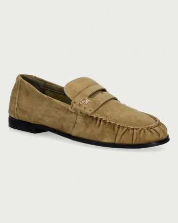 Steve Madden mocasini pentru femei din piele întoarsă Muse-SM