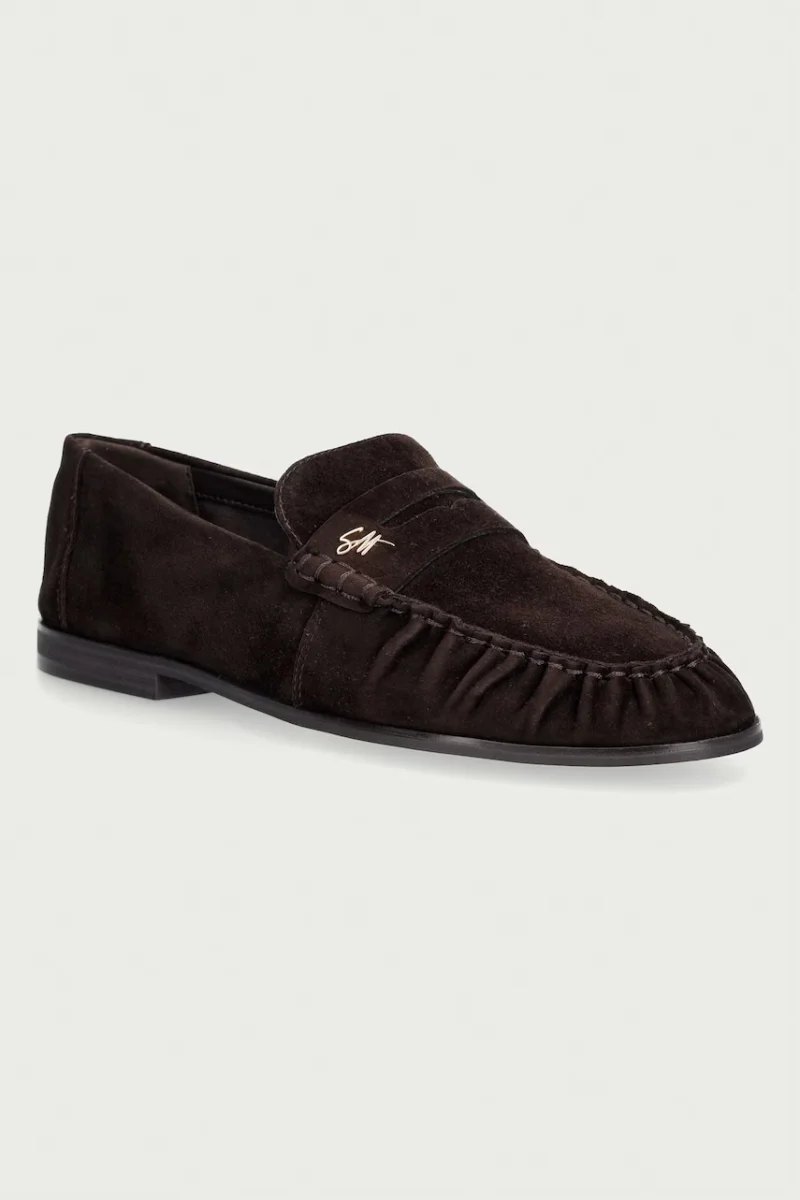Steve Madden mocasini pentru femei din piele întoarsă Muse-SM