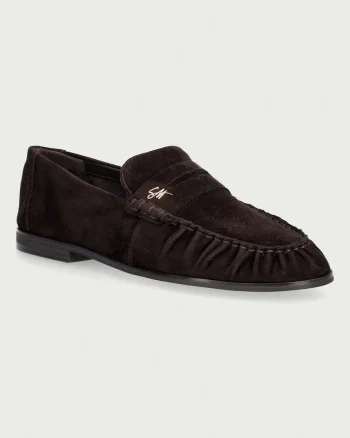 Steve Madden mocasini pentru femei din piele întoarsă Muse-SM