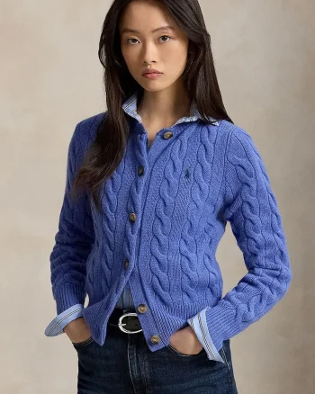 Polo Ralph Lauren cardigan pentru femei din lână