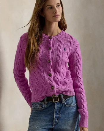 Polo Ralph Lauren cardigan pentru femei din lână