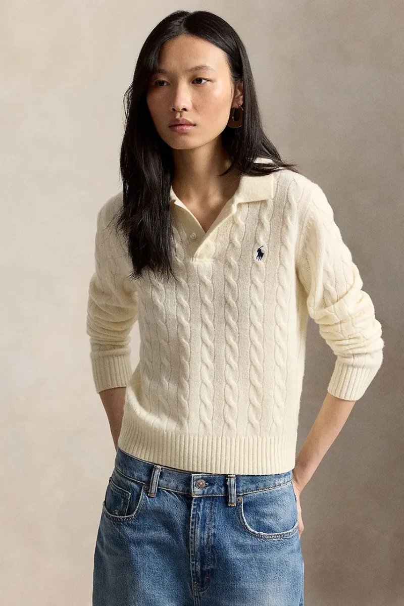 Polo Ralph Lauren pulover pentru femei din lână