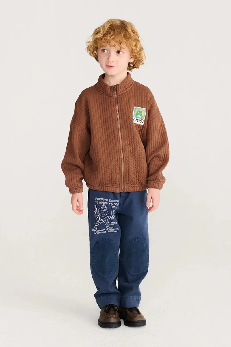 Bobo Choses pantaloni pentru copii din bumbac Mr. Footish
