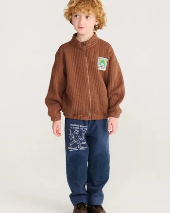 Bobo Choses pantaloni pentru copii din bumbac Mr. Footish