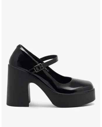 Pantofi dama  5905588009832, Sintetic, Negru, Negru