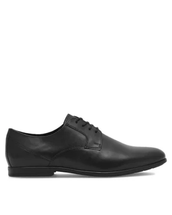 Pantofi barbati,  590558835004039, Piele naturala, Negru