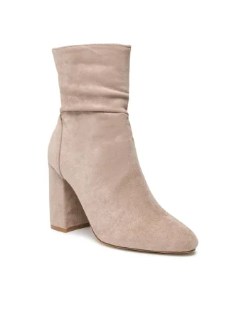 Botine dama,  5904862035512, Textil, Bej, Bej