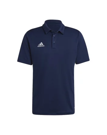 Tricou polo pentru fotbal Entrada 22, Bleumarin