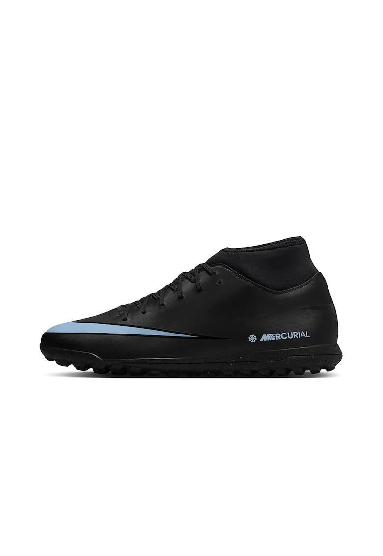 Pantofi pentru fotbal Mercurial Superfly 10 Academy, Negru/Albastru glaciar