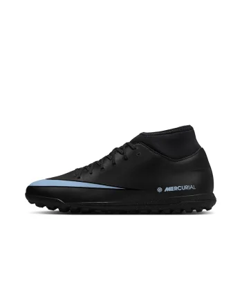 Pantofi pentru fotbal Mercurial Superfly 10 Academy, Negru/Albastru glaciar