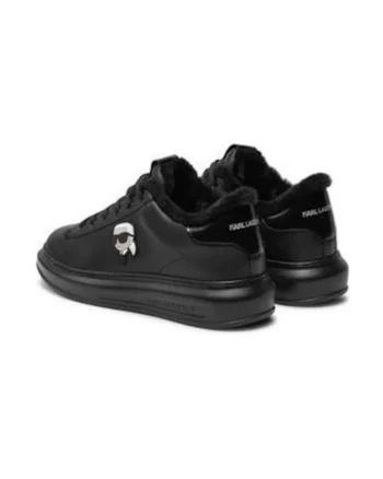 Pantofi sport barbati  304499340, Piele naturala, Negru, Negru