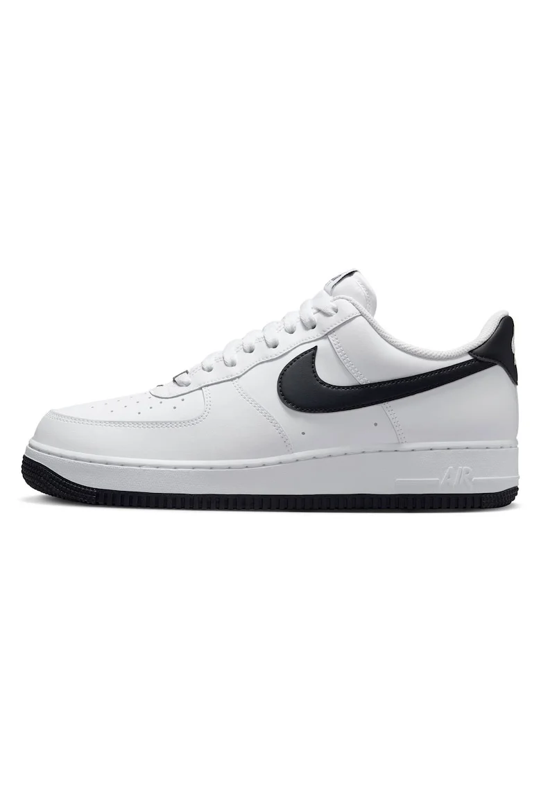 Pantofi sport,  Air Force 1 '07, Piele, Alb, Alb