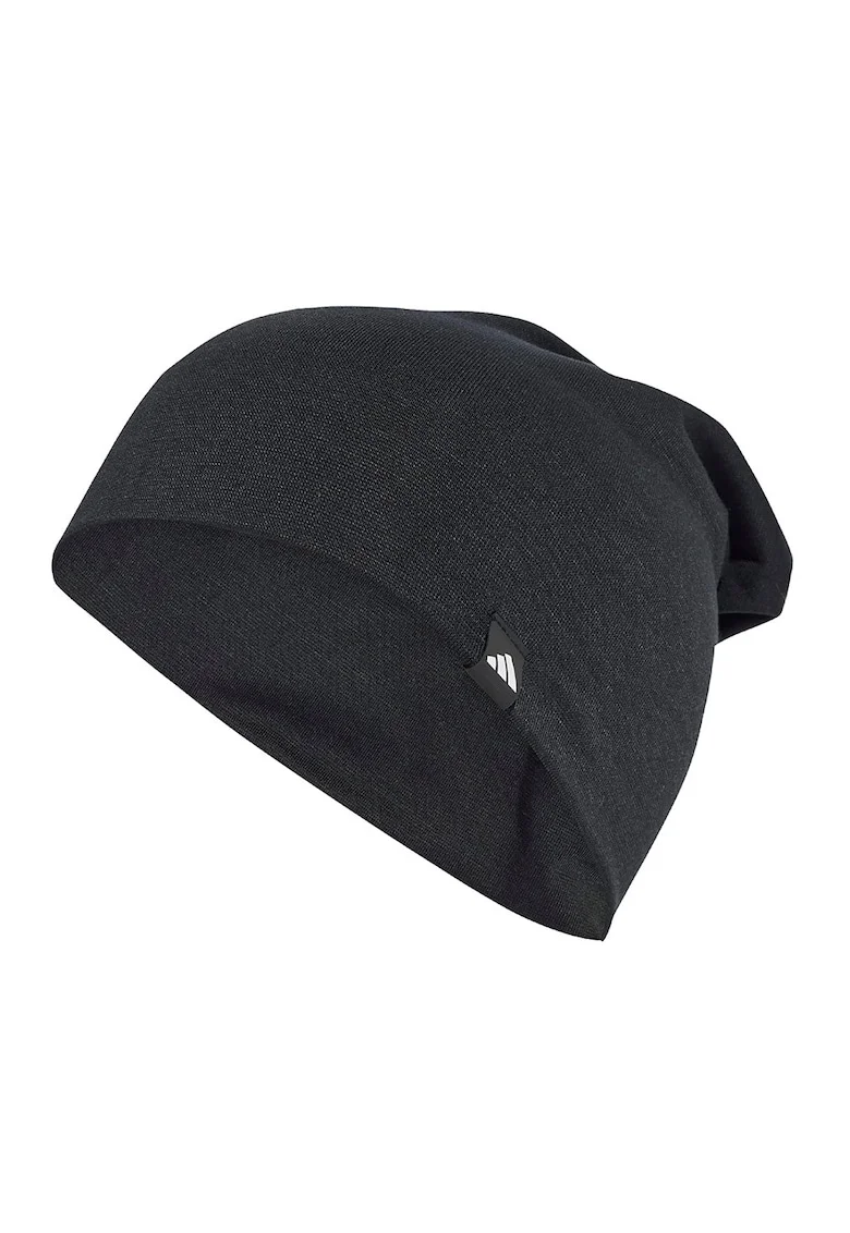 Caciula unisex cu model uni, Negru