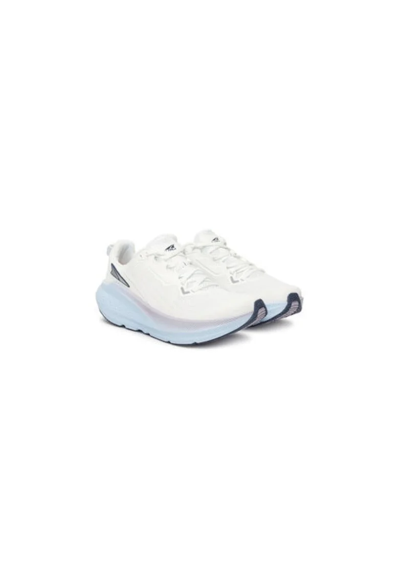 Pantofi sport de dama,  alergare, alb, material textil