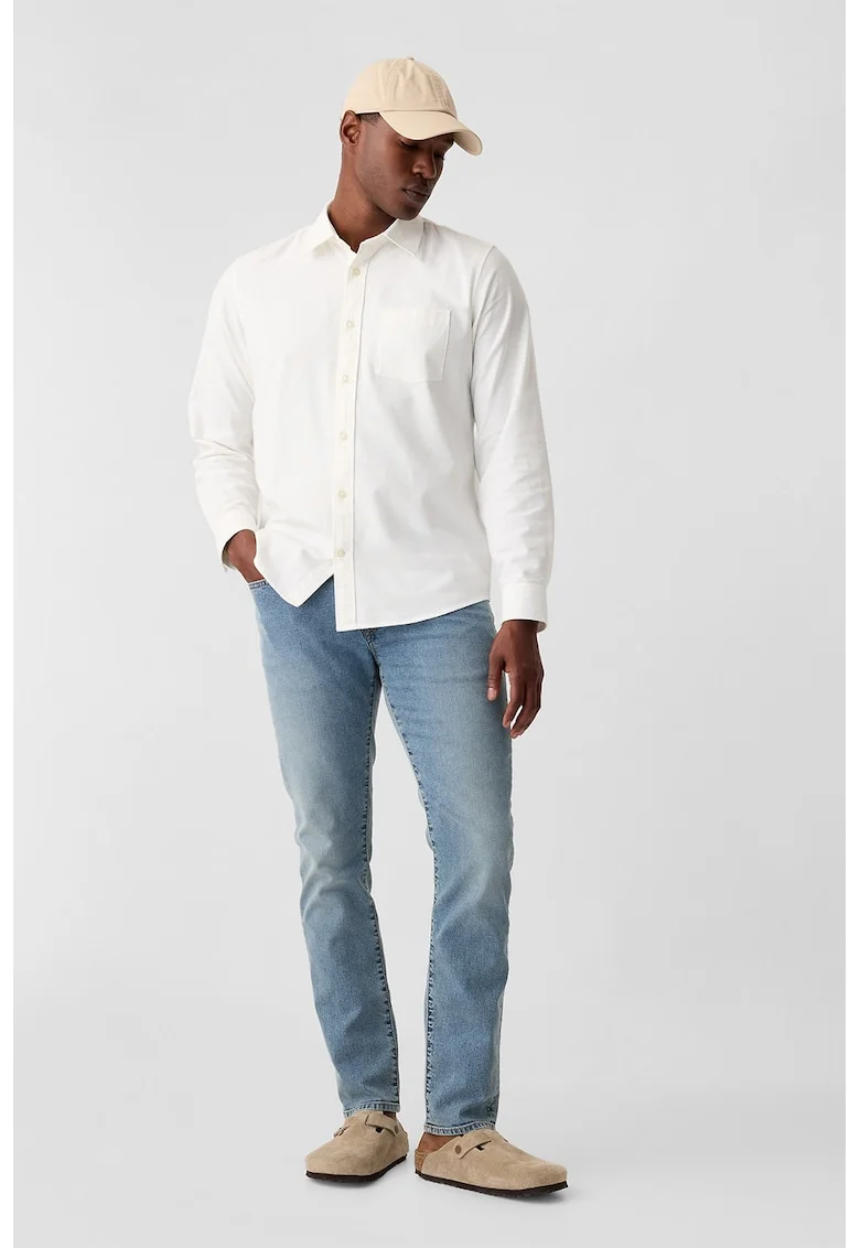Blugi slim-fit, Albastru prafuit