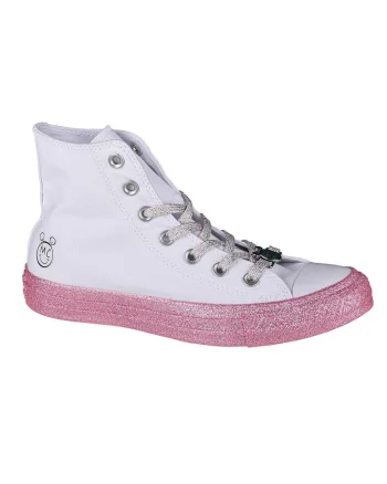 Pantofi sport dama,  x Miley Cyrus Chuck Taylor, Panza, Alb, 37