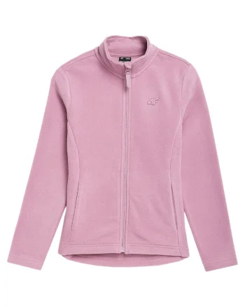 Jacheta sport  croiala regulata, guler ridicat, 100% poliester, microfleece