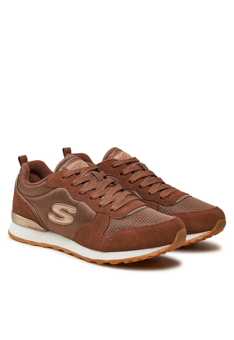 Pantofi sport dama,  Chocolate, piele naturala, culoare maro,