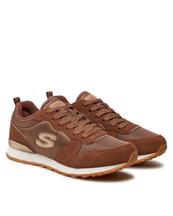 Pantofi sport dama,  Chocolate, piele naturala, culoare maro,