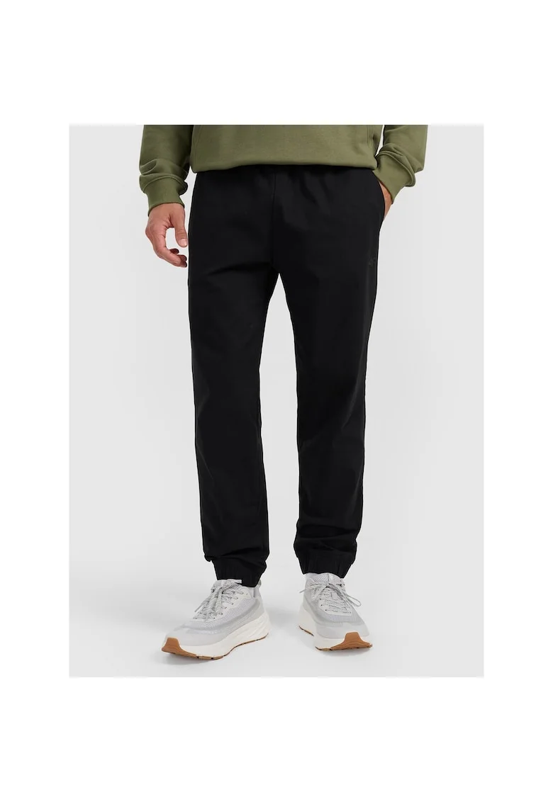 Pantaloni sport pentru barbati,  din bumbac, negru