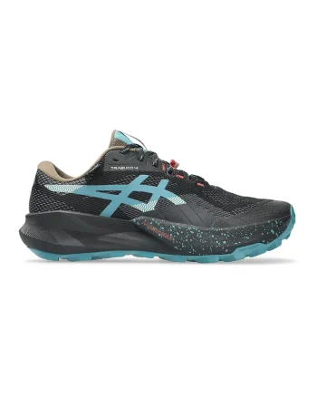 Pantofi impermeabili Gel-Trabuco 14 Gore-Tex pentru alergare pe teren accidentat, Alb/Albastru pastel/Negru