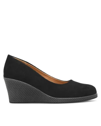Espadrile dama  WYL3760-2, negru, textil
