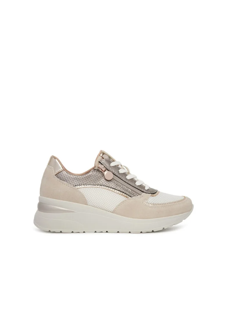 Pantofi sport pentru dama  textil, bej