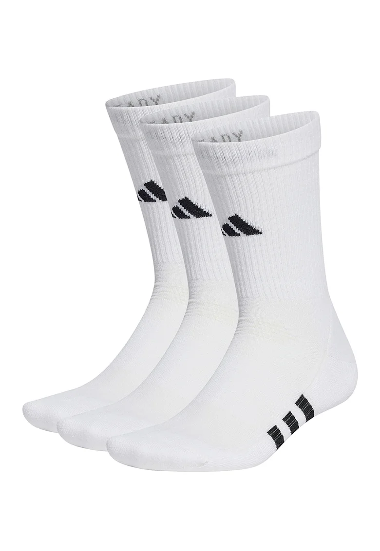 Set de sosete unisex pentru fitness - 3 perechi, Alb