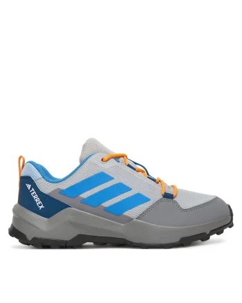 Pantofi sport copii,  trekking, gri, tesatura,