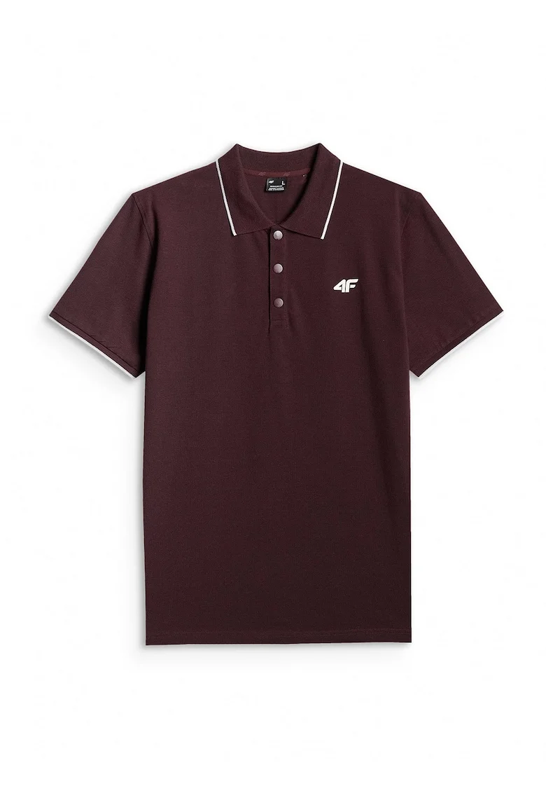 Tricou polo barbati,  rosu, regular