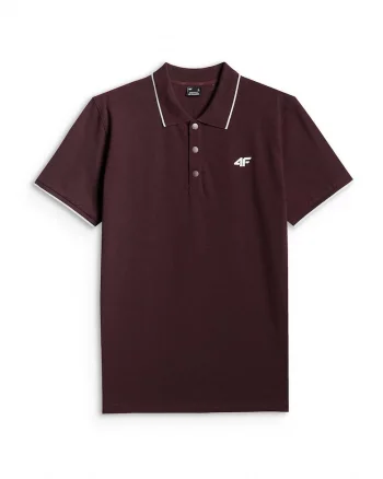 Tricou polo barbati,  rosu, regular