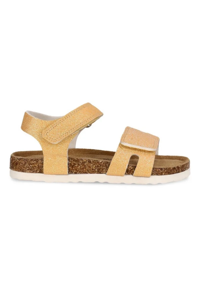 Sandale copii,  303492, Piele ecologica, Galben