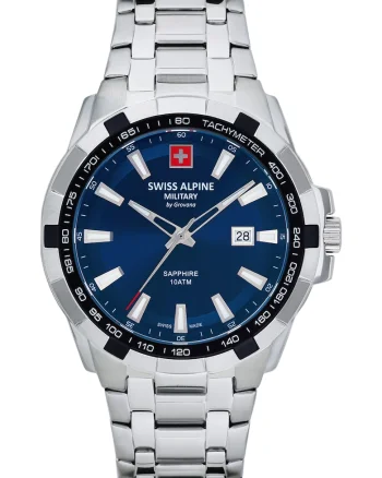 Ceas din otel inoxidabil, Argintiu