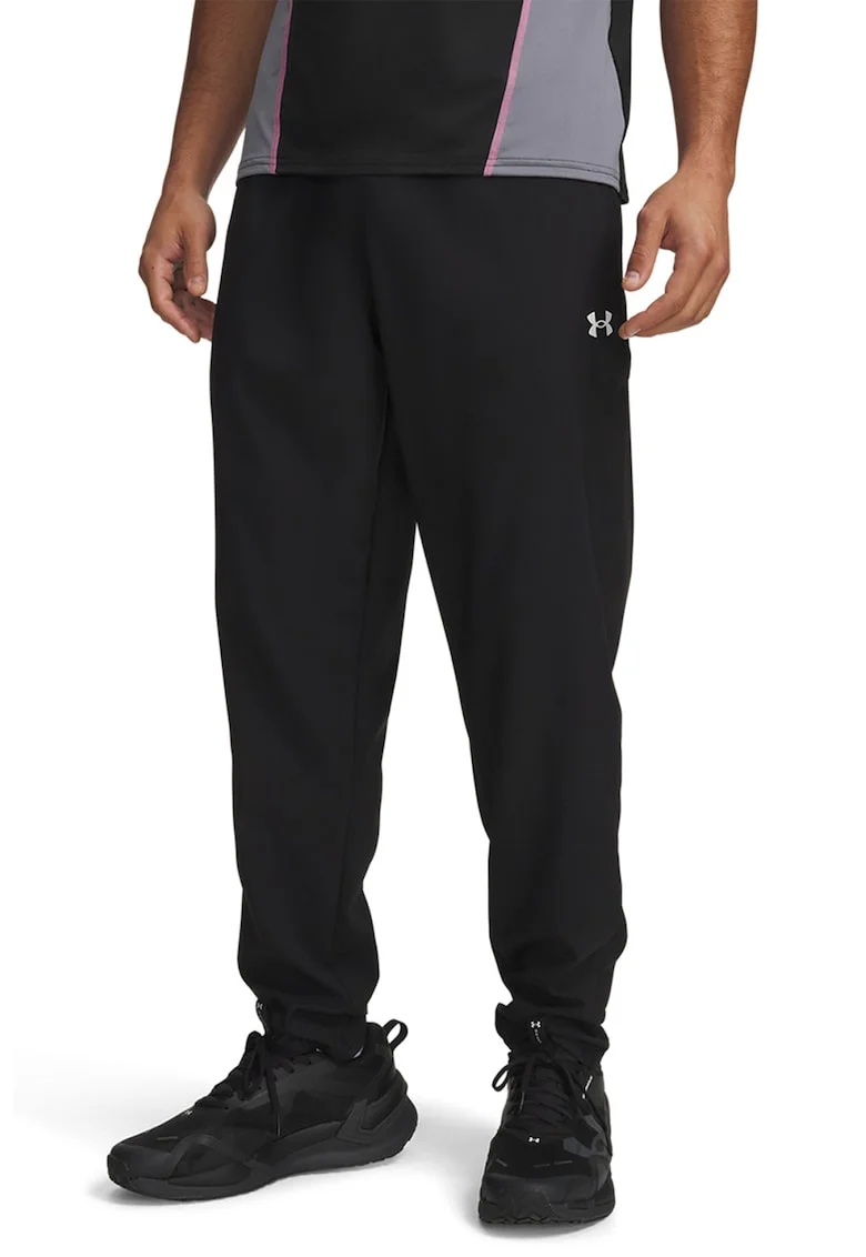 Pantaloni cu snur de ajustare penrtru fitness Vanish, Negru