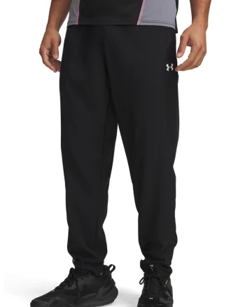 Pantaloni cu snur de ajustare penrtru fitness Vanish, Negru