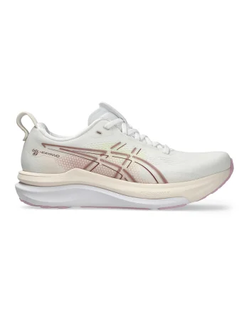 Pantofi Gel-Kayano 33 cu sireturi, pentru alergare, Alb fildes/Crem
