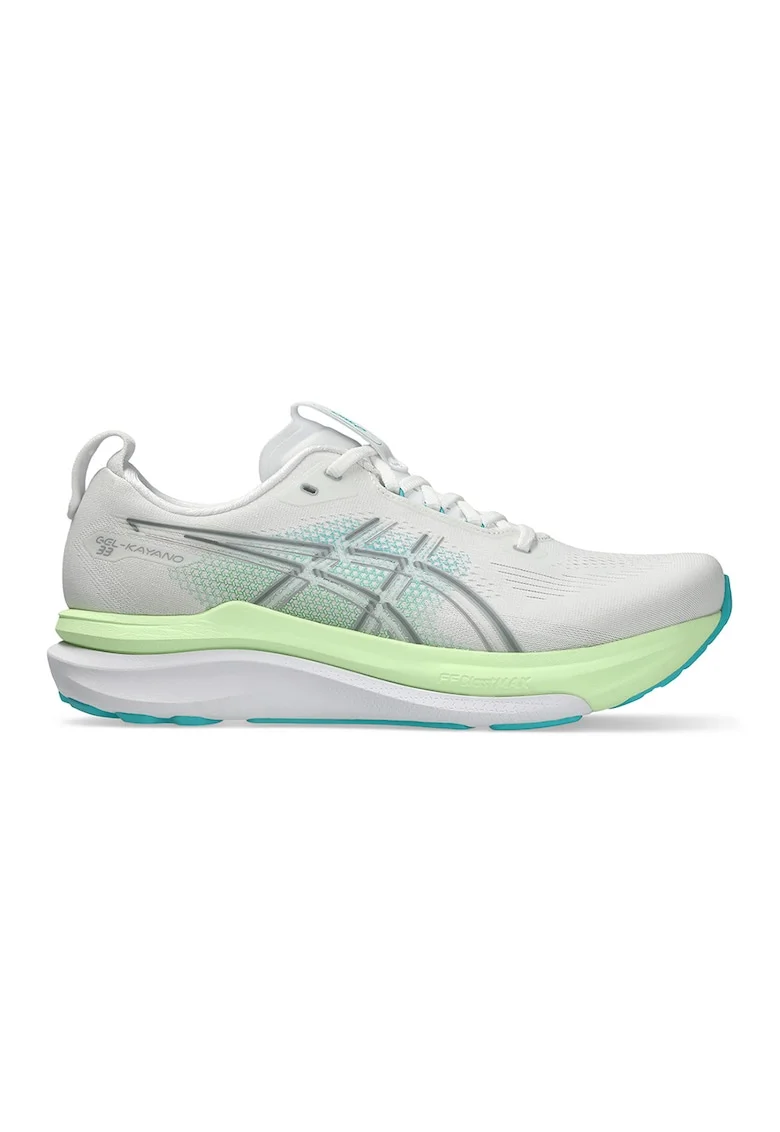 Pantofi Gel-Kayano 33 cu branturi cu amortizare pentru alergare, Gri deschis