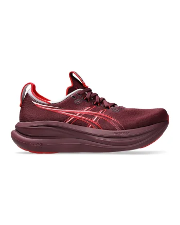 Pantofi Gel-Nimbus 28 pentru alergare, Visiniu/Rosu mac/Violet pruna