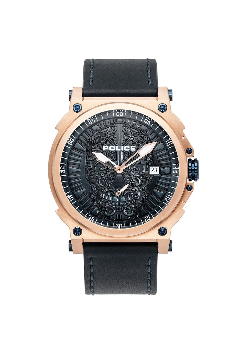 Ceas barbatesc  PL15728JSR.03 Compass, 48mm, 3ATM, Auriu